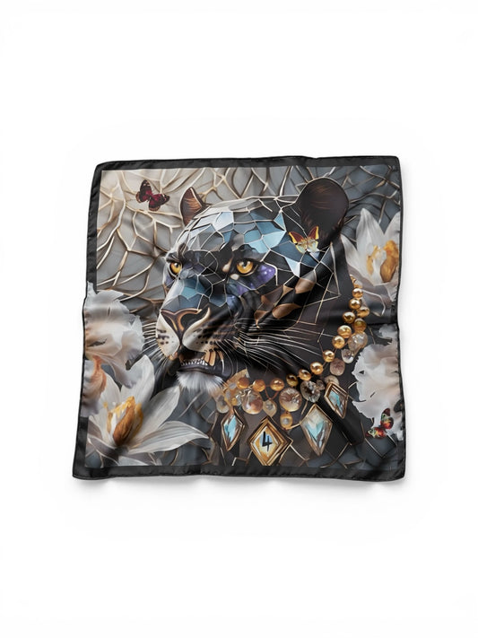 Dusk's Crystal Guardian Extra Large Silk Scarf