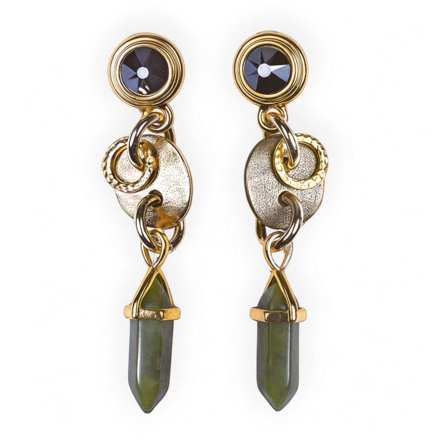 Serpentine Fire Earrings