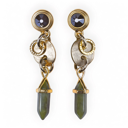 Serpentine Fire Earrings