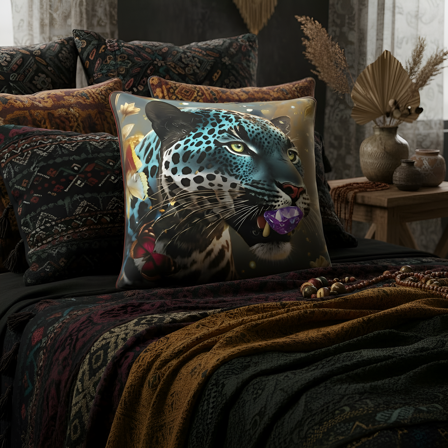 Rae of Light Velvet Reversible Throw Pillow
