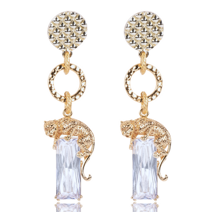 Spirit Animal Jaguar Earrings