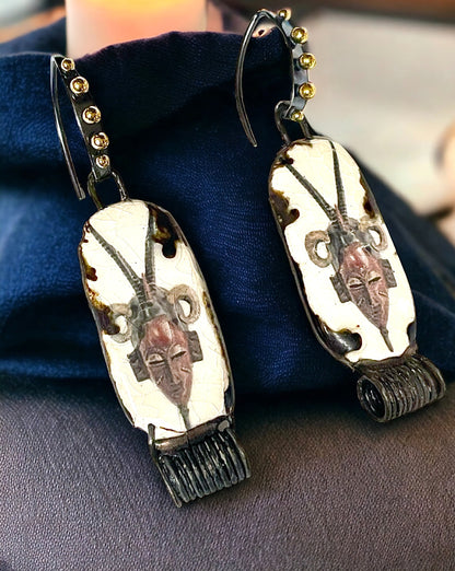 Mask Earrings