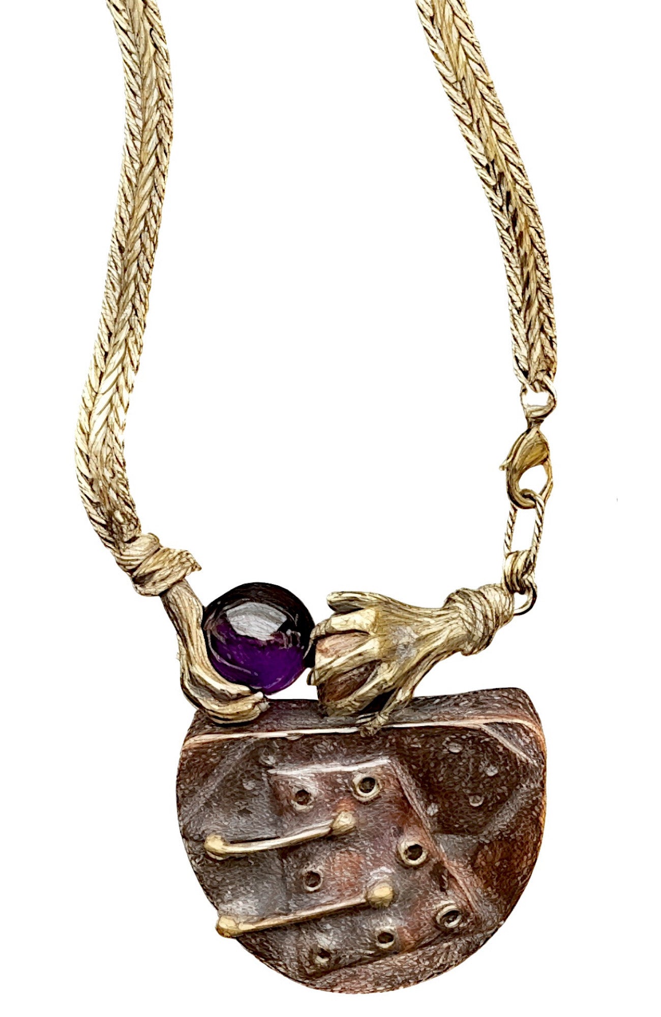 Close-up of the Song of Nebulon Necklace pendant