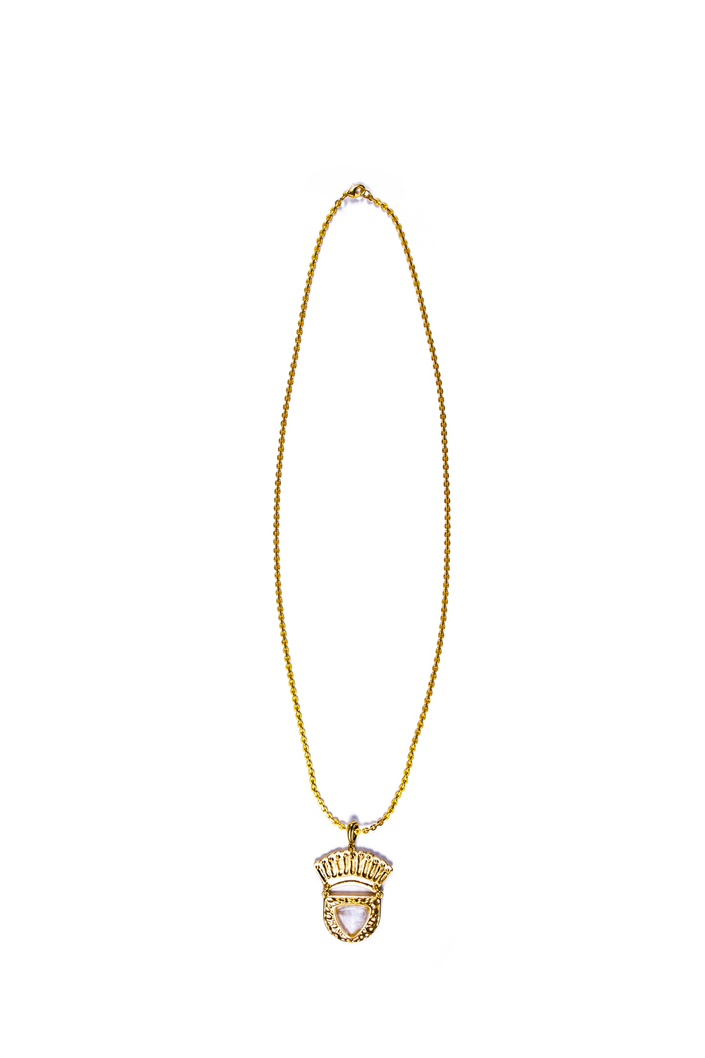 Clear Quartz Venilia Necklace