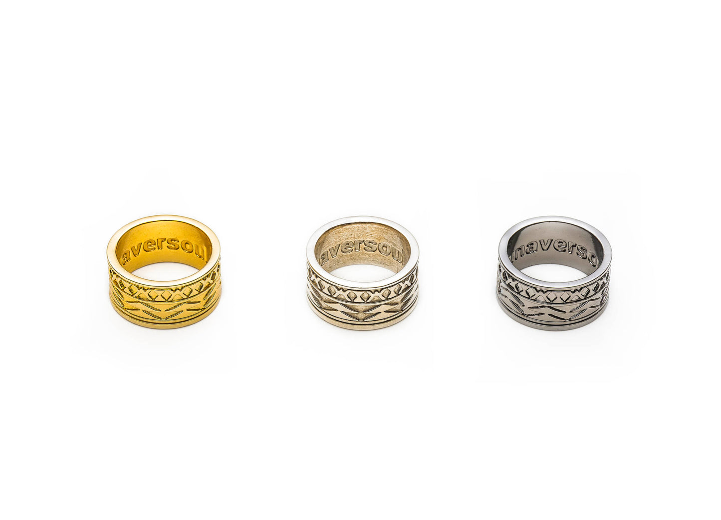 Kenzie African Wax Print Fabric Ring