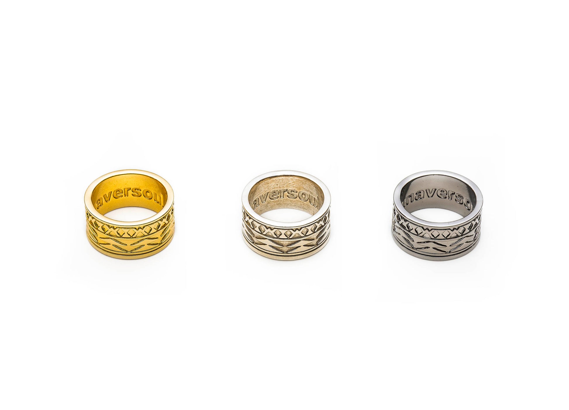 Kenzie African Wax Print Fabric Ring